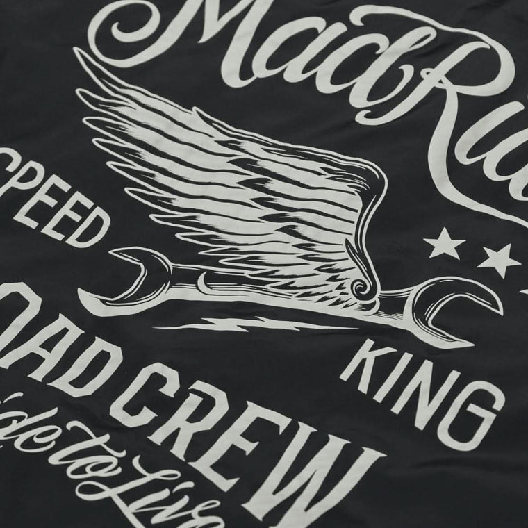 MADNESS MADRIDER THE ROAD CREW COACH JACKET-BLACK