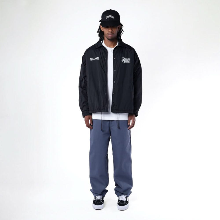 MADNESS MADRIDER THE ROAD CREW COACH JACKET-BLACK