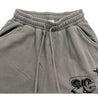 2ND CLOSET MARIA PRINTED SWEAT SHORTS-GREY