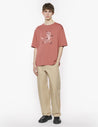 MAISON KITSUNE M BELTED PANTS-CORK