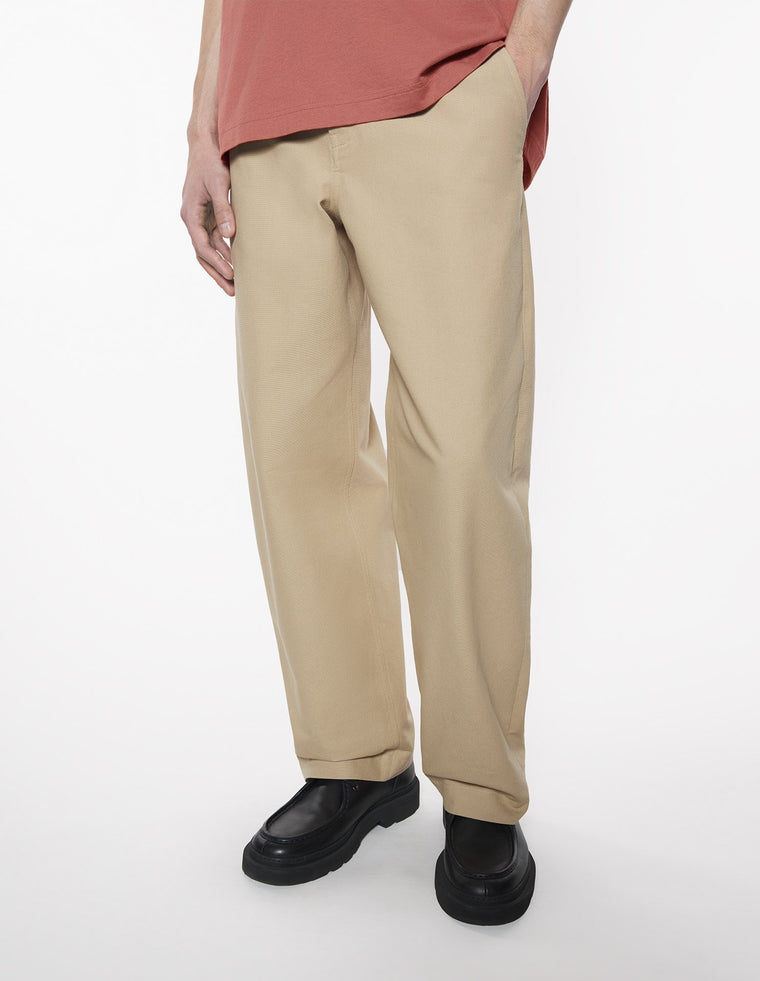 MAISON KITSUNE M BELTED PANTS-CORK