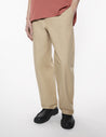 MAISON KITSUNE M BELTED PANTS-CORK