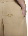MAISON KITSUNE M BELTED PANTS-CORK