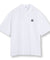 MAISON KITSUNE M BOLD FOX HEAD PATCH OVERSIZE POLO
-WHITE