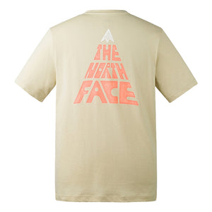 THE NORTH FACE M CLIMB MOUNTAIN SS TEE - AP-BEIGE