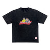 2ND CLOSET "ME-TIME" SNOW WHITE PRINTED T-SHIRT-BLACK
