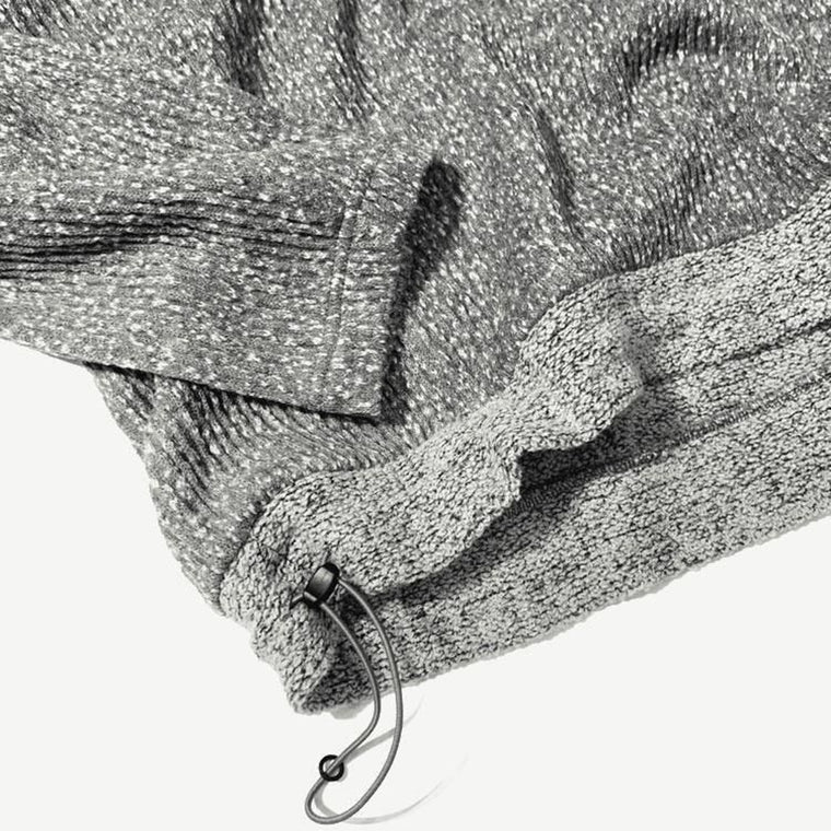 WHITE MOUNTAINEERING MELANGE WIDE RAGLAN PULLOVER-GREY