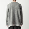 WHITE MOUNTAINEERING MELANGE WIDE RAGLAN PULLOVER-GREY