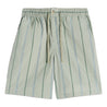 MAISON KITSUNE M ELASTICATED SHORTS-VERT-DE-GRIS