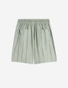 MAISON KITSUNE M ELASTICATED SHORTS-VERT-DE-GRIS