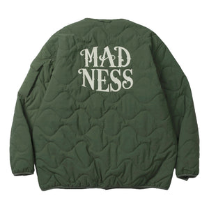 MADNESS MIL-TYPE FIELD LINER JACKET-ARMY GREEN