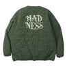 MADNESS MIL-TYPE FIELD LINER JACKET-ARMY GREEN