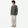 MADNESS MIL-TYPE FIELD LINER JACKET-ARMY GREEN
