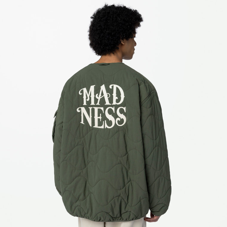 MADNESS MIL-TYPE FIELD LINER JACKET-ARMY GREEN