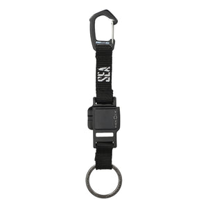 WIND AND SEA MILITARY SURPLUS KARBINER KEY RING-BLACK