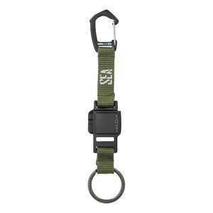 WIND AND SEA MILITARY SURPLUS KARBINER KEY RING-OLIVE