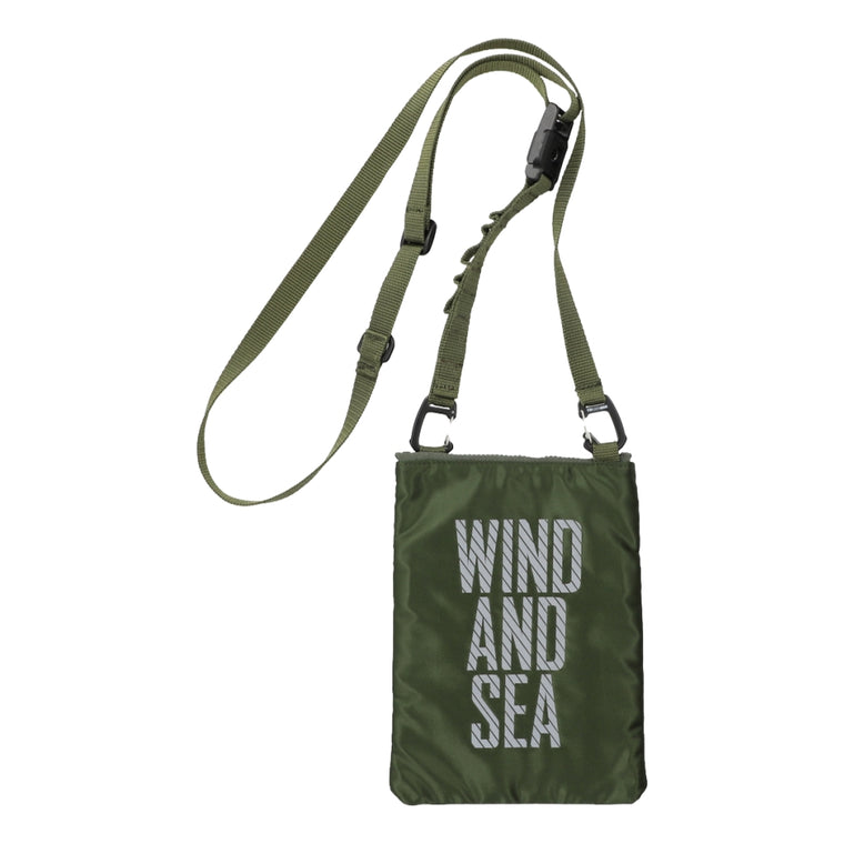 WIND AND SEA MILITARY SURPLUS SACOCHE-OLIVE