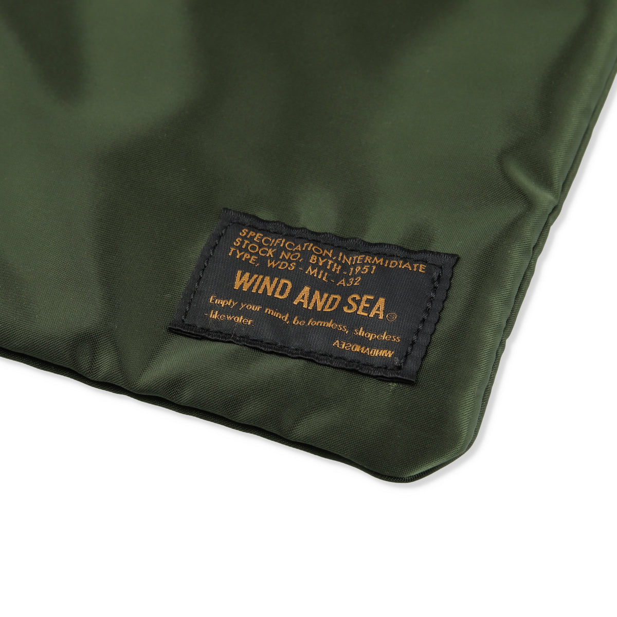 WIND AND SEA MILITARY SURPLUS SACOCHE-OLIVE