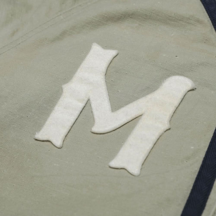 MADNESS MN-TEAM 30s MILLERS BASEBALL JACKET (MADE IN JAPAN)-GREY