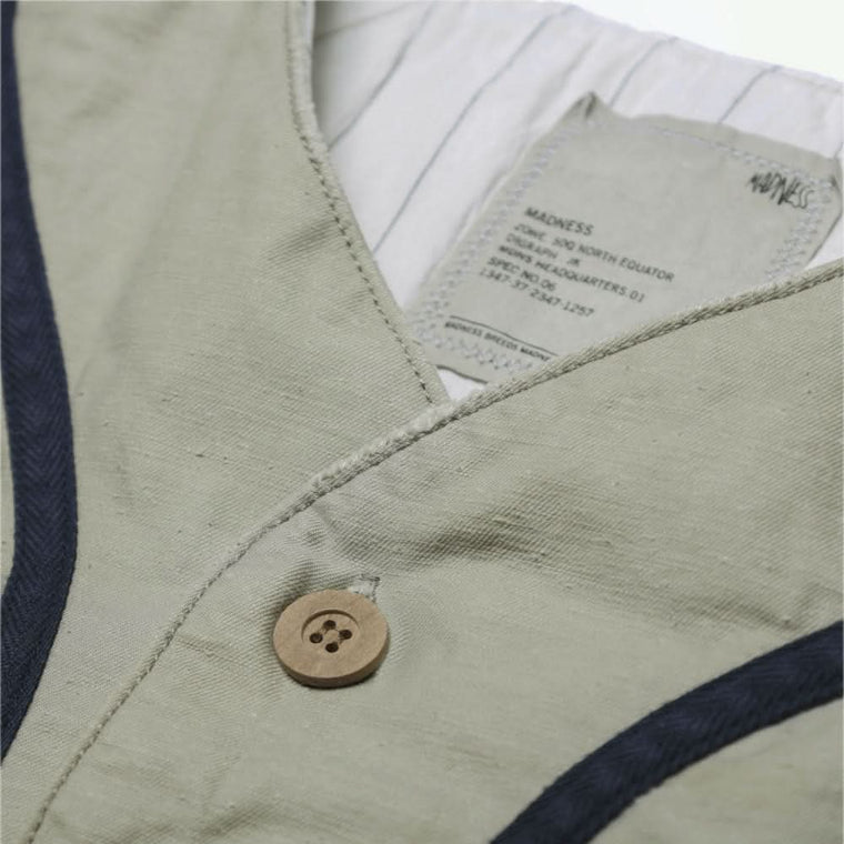 MADNESS MN-TEAM 30s MILLERS BASEBALL JACKET (MADE IN JAPAN)-GREY