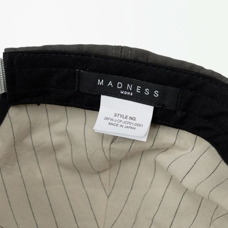 MADNESS MN-TEAM VINTAGE NYLON CAP (MADE IN JAPAN)-GREY