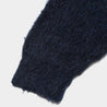 MEANSWHILE MOHAIR DOUBLE KNIT CARDIGAN-NAVY