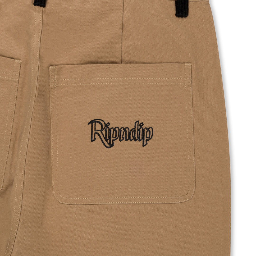 RIPNDIP MOTHER MARY PANTS-TAN
