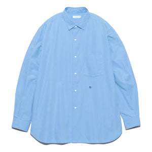 Nanamica M REGULAR COLLAR WIND SHIRT-SAX