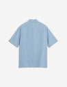 MAISON KITSUNE M RELAXED SHORT SLEEVE SHIRT-INDIGO