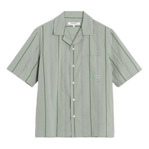 MAISON KITSUNE M RESORT SHIRT-VERT-DE-GRIS