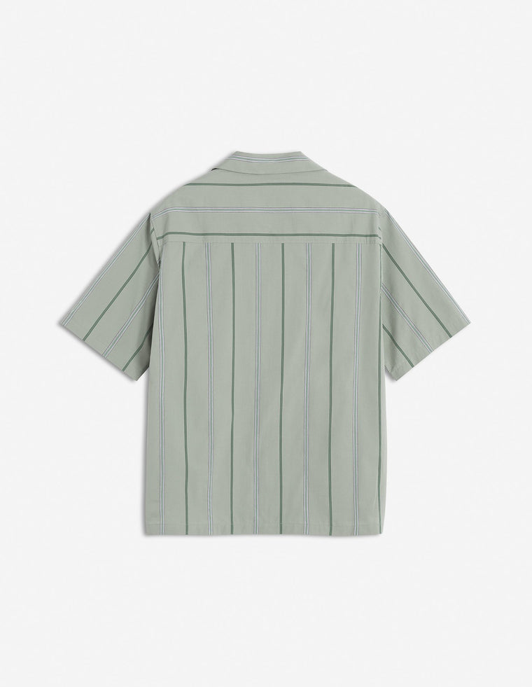 MAISON KITSUNE M RESORT SHIRT-VERT-DE-GRIS