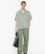 MAISON KITSUNE M RESORT SHIRT-VERT-DE-GRIS