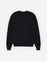 MAISON KITSUNE M SPEEDY FOX PATCH COMFORT SWEATSHIRT-BLACK