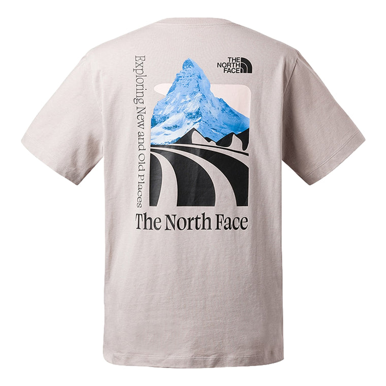 THE NORTH FACE M S/S PLACES WE LOVE TEE - AP-DOVE GREY