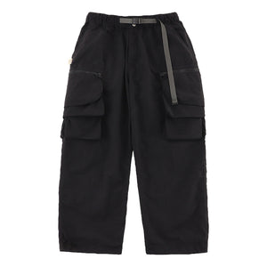 A[S]USL MULTI 3D POCKETS PANTS-BLACK