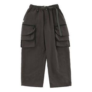 A[S]USL MULTI 3D POCKETS PANTS-CHARCOAL