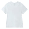 ESPRIT MULTICOLOUR EMBROIDERED LOGO T-SHIRT（WOMEN'S）-OFF WHITE