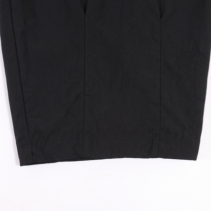 A[S]USL MULTI POCKETS BALLOON PANTS-BLACK