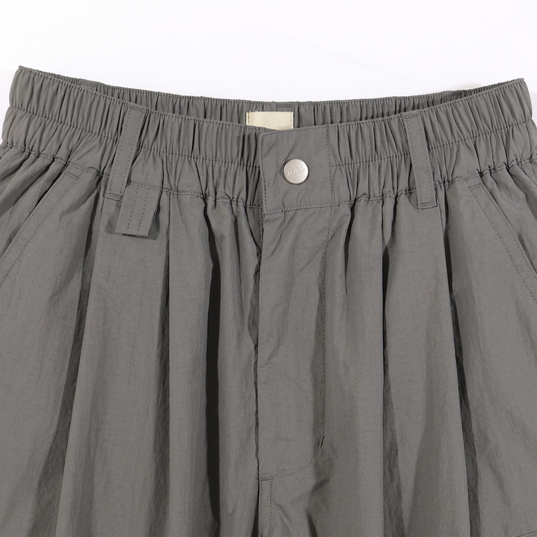 A[S]USL MULTI POCKETS BALLOON PANTS-GREY