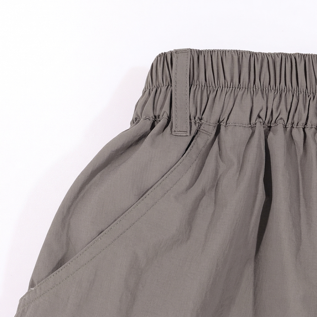 A[S]USL MULTI POCKETS BALLOON PANTS-GREY