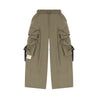 A[S]USL MULTI POCKETS BALLOON PANTS-OLIVE