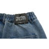 NEUTRAL SOCIETY MULTI POCKETS DENIM PANTS-BLUE DENIM