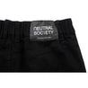 NEUTRAL SOCIETY MULTI POCKETS MINI SKIRT-BLACK
