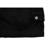 NEUTRAL SOCIETY MULTI POCKETS MINI SKIRT-BLACK