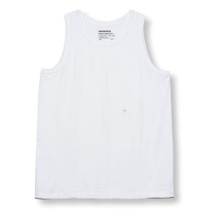 Nanamica NANAMICA LOOPWHEEL COOLMAX JERSEY TANK-WHITE