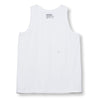Nanamica NANAMICA LOOPWHEEL COOLMAX JERSEY TANK-WHITE