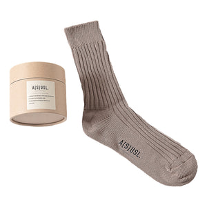 A[S]USL NEW SIGNATURE SOCKS-MOKA