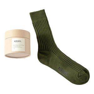 A[S]USL NEW SIGNATURE SOCKS-OLIVE