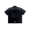 2ND CLOSET "NEW YOUTH CITY" RE-WORKED SHIRT COLLAR T-SHIRT-BLACK