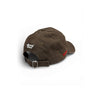 2ND CLOSET “NEW YOUTH CITY”APPLIQUE WASHED CAP-WASHED BROWN